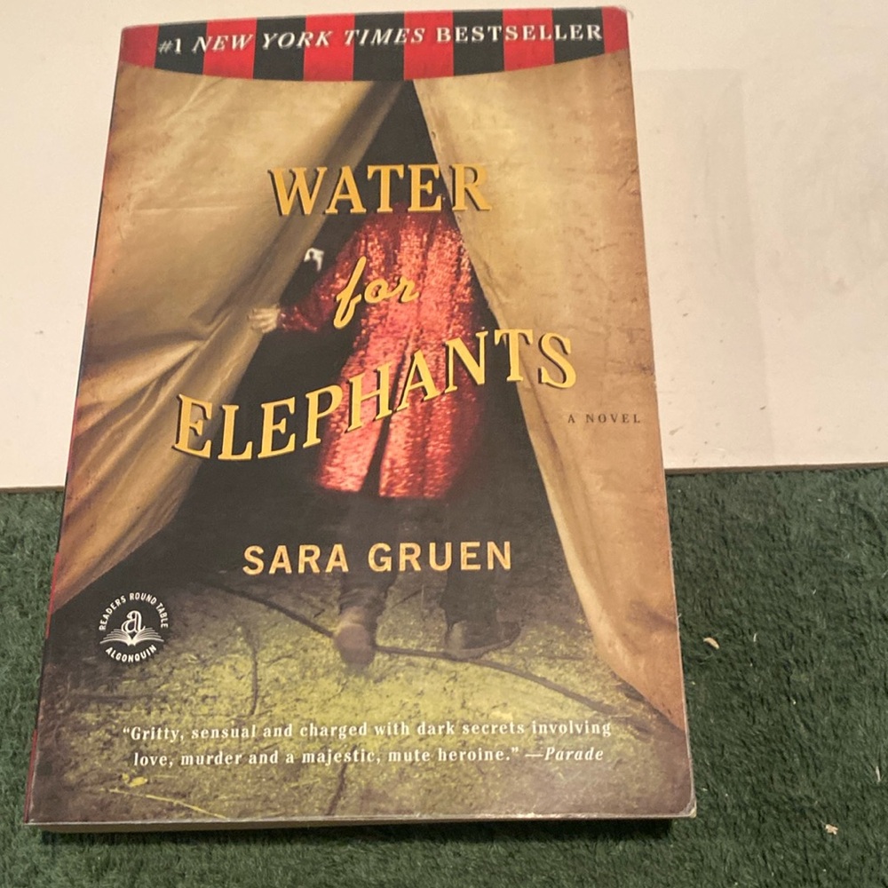 “Water for Elephants,” Paperback